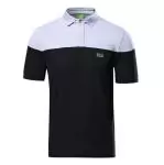 hugo boss sport t-shirts luxe retro 47 mosaic gris noir